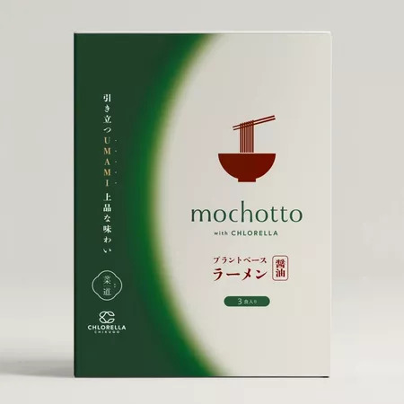 mochotto with CHLORELLA プラントベースラーメン醤油